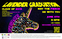 Lavender Graduation Poster&nbsp;2013